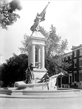 Francis Scott Key Monument in Baltimore Maryland