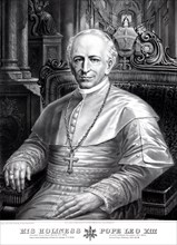 His holiness Pope Leo XIII