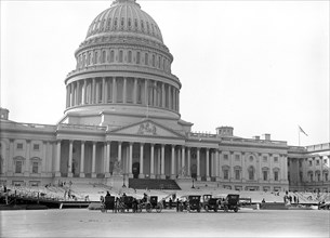 Inagural stands at the U.S. Capitol ca. 1917