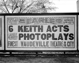 Keith's Theater billboard Washington D.C.