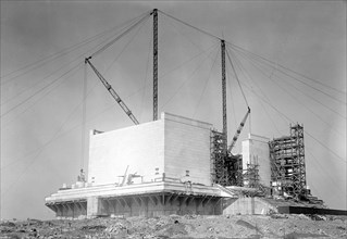 Lincoln Memorial Under Construction