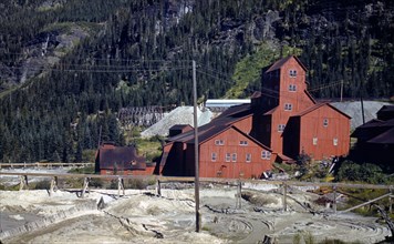 Mill at the Camp Bird Mine