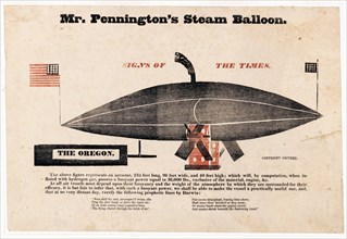 Mr. Pennington's steam balloon