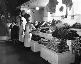 Photograph of a Modern Fruit and Vegetable Stand