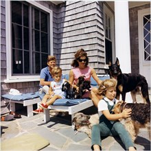Photograph of President John F. Kennedy and Family