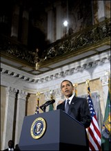President Obama at Secretary Geithner's swearing
