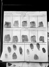 Records from the fingerprint bureau