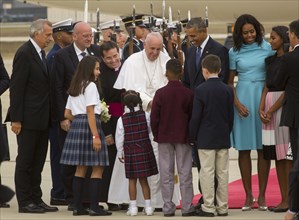 Security during the U.S. visit of Pope Francis
