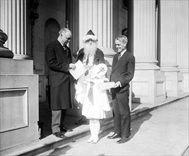 Santa Claus and health crusader, 1929