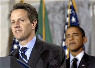 Secretary Geithner remarks at his swearing