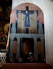Side altar in the church