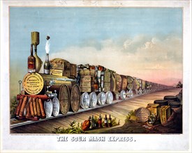 The sour mash express ca. 1877