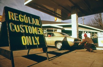 This Shell Gas Station in 1974