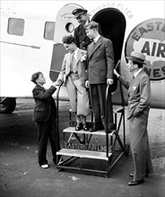 Unidentified group of boys at Chicago Flyer