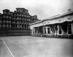 White House Tennis Court ca. 1905