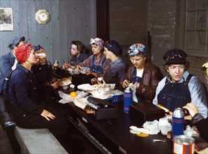 Women workers employed as wipers