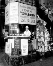 Worker at F.W. Grand Store