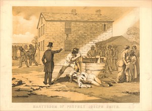 1844 Martyrdom of Prophet Joseph Smith ca. 1891