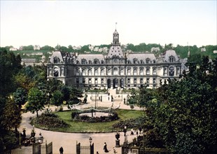 Hotel de ville, Havre, France ca. 1890-1900