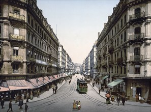 Rue de la Republic, Lyons, France ca. 1890-1900