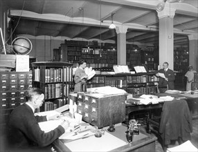 USGS Library in Hooe Building, Washington, DC, 1917