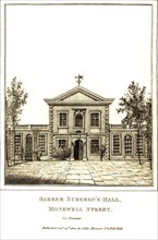 Barber Surgeon's-Hall, Monkwell Street ca. 1800