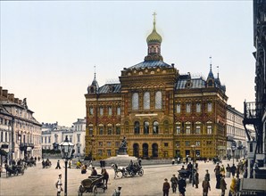 Copernicus Monument, Warsaw, Russia (i.e. Warsaw, Poland) ca. 1890-1900