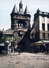 The clock gate, Bordeaux, France ca. 1890-1900