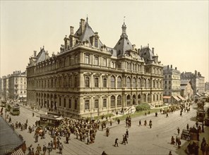 The Bourse, Lyons, France ca. 1890-1900