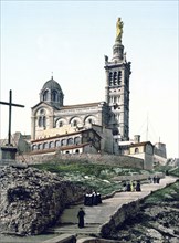 Notre Dame de la Garde I, Marseilles, France ca. 1890-1900