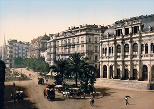 Place de la republique, Algiers, Algeria ca. 1899