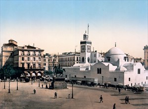 Government place, Algiers, Algeria ca. 1899