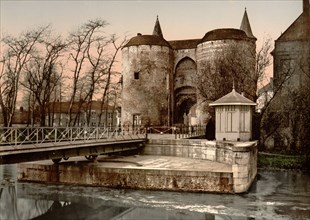 Ghent gate, Bruges, Belgium ca. 1890-1900