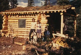 July 1976 - cabin - Shungnak River, Gates of the Arctic, Alaska