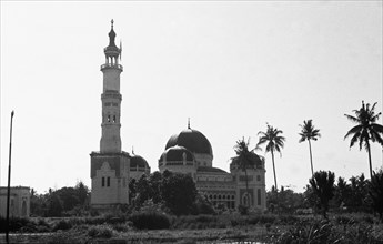 Sultan's Mosque in Medan, Indonesia ca. 1949
