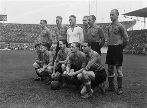 September 21, 1947 - Members of the Dutch Soccer Team in Amsterdam