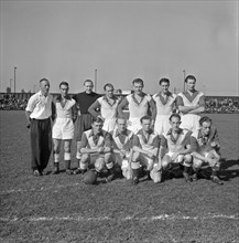 1940s Soccer - DWS team photo ca. 1947