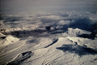 October 1972 - Aniakchak Caldera viewed from northwest
