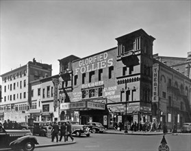 Irving Place Theatre, Irving Place, from Northeast corner of Irving Place and East 15th Street, Manhattan. ca. 1938