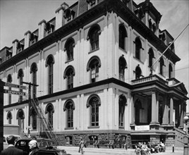 Jamaica Town Hall, 159-01 Jamaica Avenue, Jamaica, Queens ca. 1937