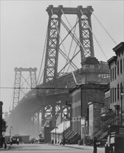 Williamsburg Bridge, South Eighth and Berry Streets, Brooklyn ca. 1937