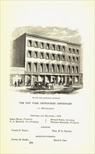 The New York Orthopaedic Dispensary ca. 1871