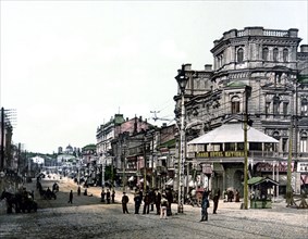 Krestchatik, (i.e., Kreshchatik), street, Kiev, Russia, (i.e., Ukraine) ca. 1890-1900