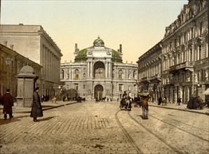 Rue Richelieu, Odessa, Russia, (i.e., Ukraine) ca. 1890-1900