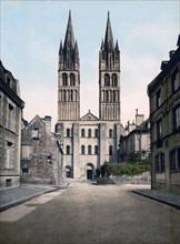 St. Etienne church, Caen, France ca. 1890-1900