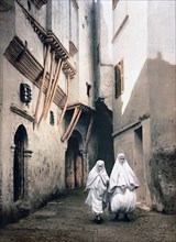 Red Sea street, Algiers, Algeria ca. 1899