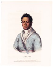 David Vann. A Cherokee chief ca. 1843