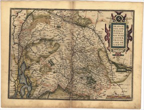 Abraham Ortelius - First World Atlas ca. 1570 - Brabantia
