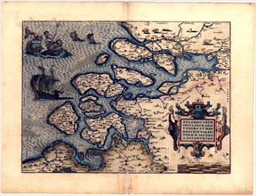 Abraham Ortelius - First World Atlas ca. 1570 - Zelandia