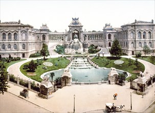 Palace Longchamps, Marseilles, France ca. 1890-1900